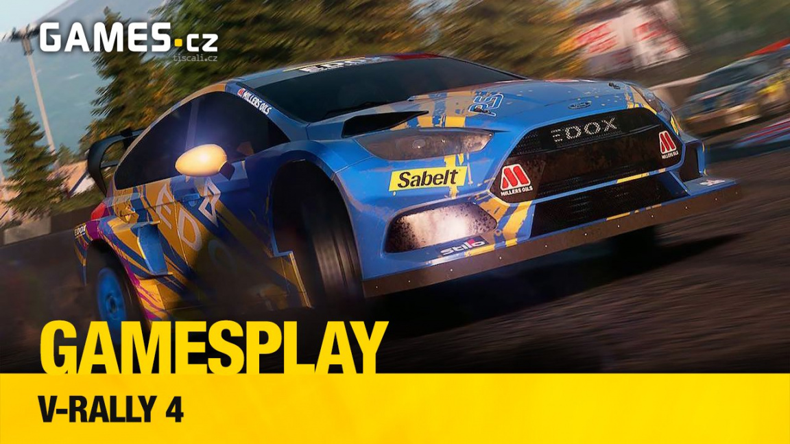 GamesPlay - hrajeme rozporuplný návrat závodní klasiky V-Rally 4