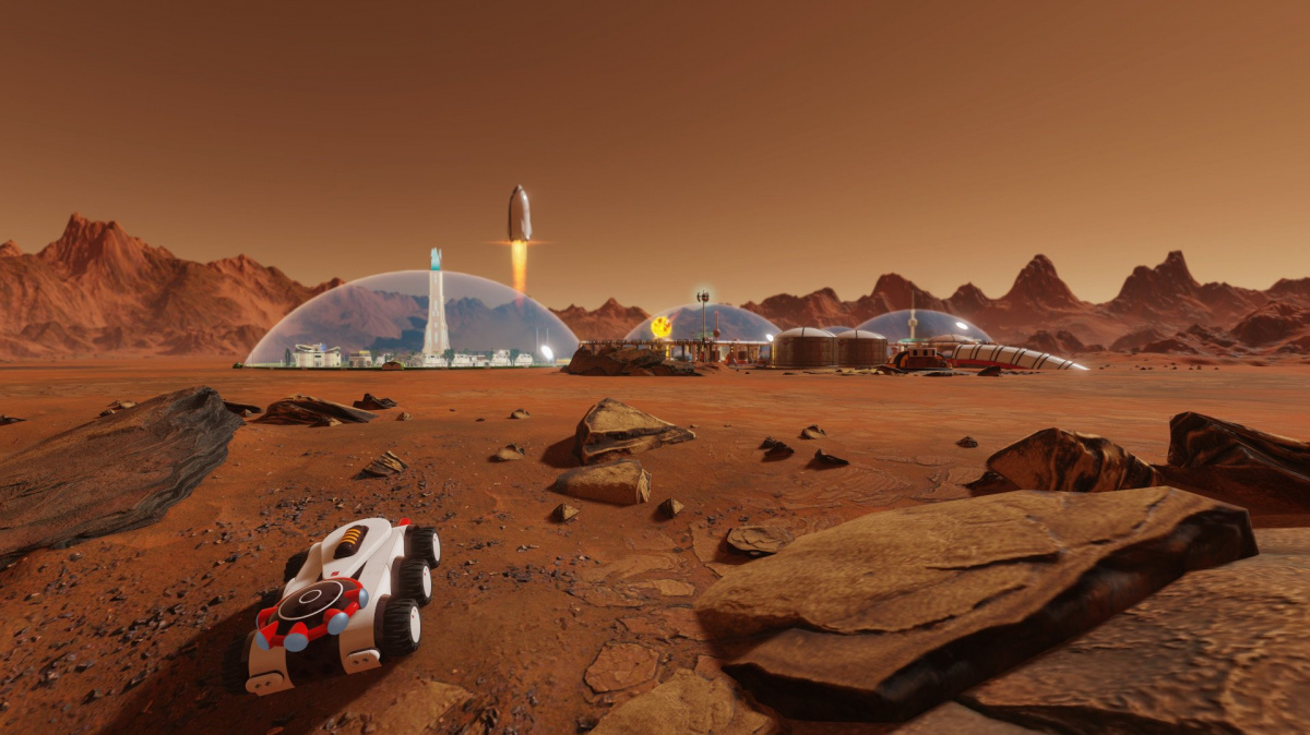 První rozšíření budovatelské strategie Surviving Mars zahájí vesmírný závod