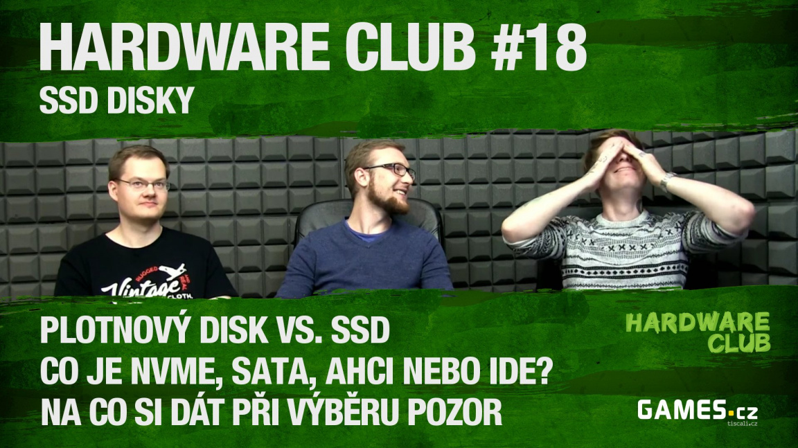 Hardware Club #18: SSD disky