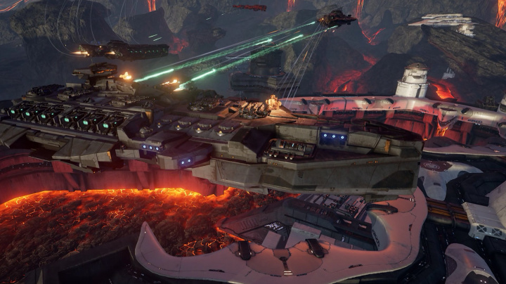 Bitvy gigantických vesmírných korábů v multiplayerové akci Dreadnought jsou tu