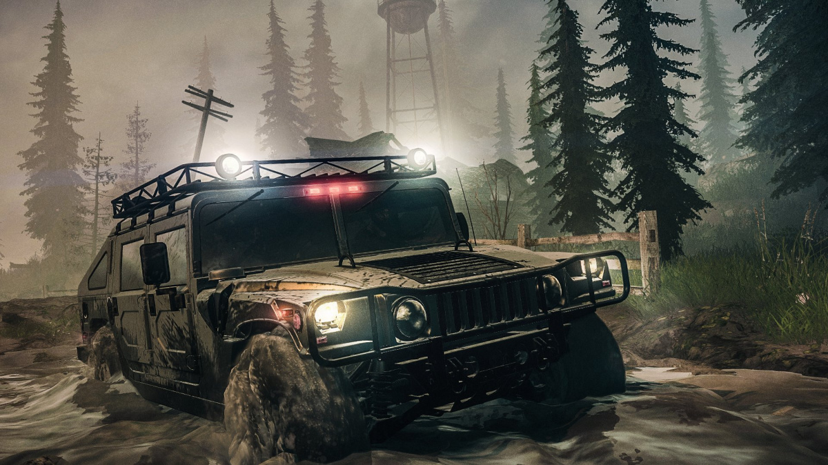 Těžařský simulátor Spintires: MudRunner opustil Rusko a vydal se za oceán do zablácené Ameriky
