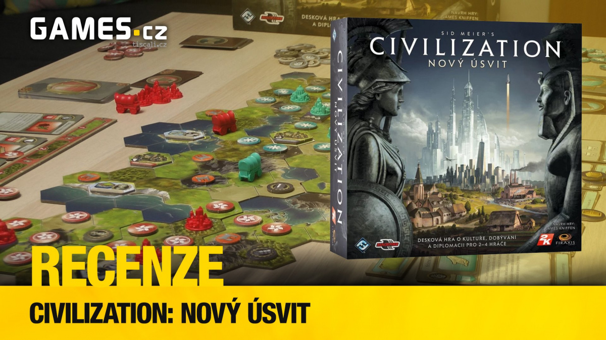 Civilization: Nový úsvit – videorecenze nové deskovky