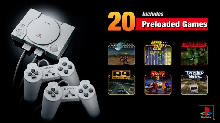 Sony odhalila všech 20 her pro retro konzoli PlayStation Classic