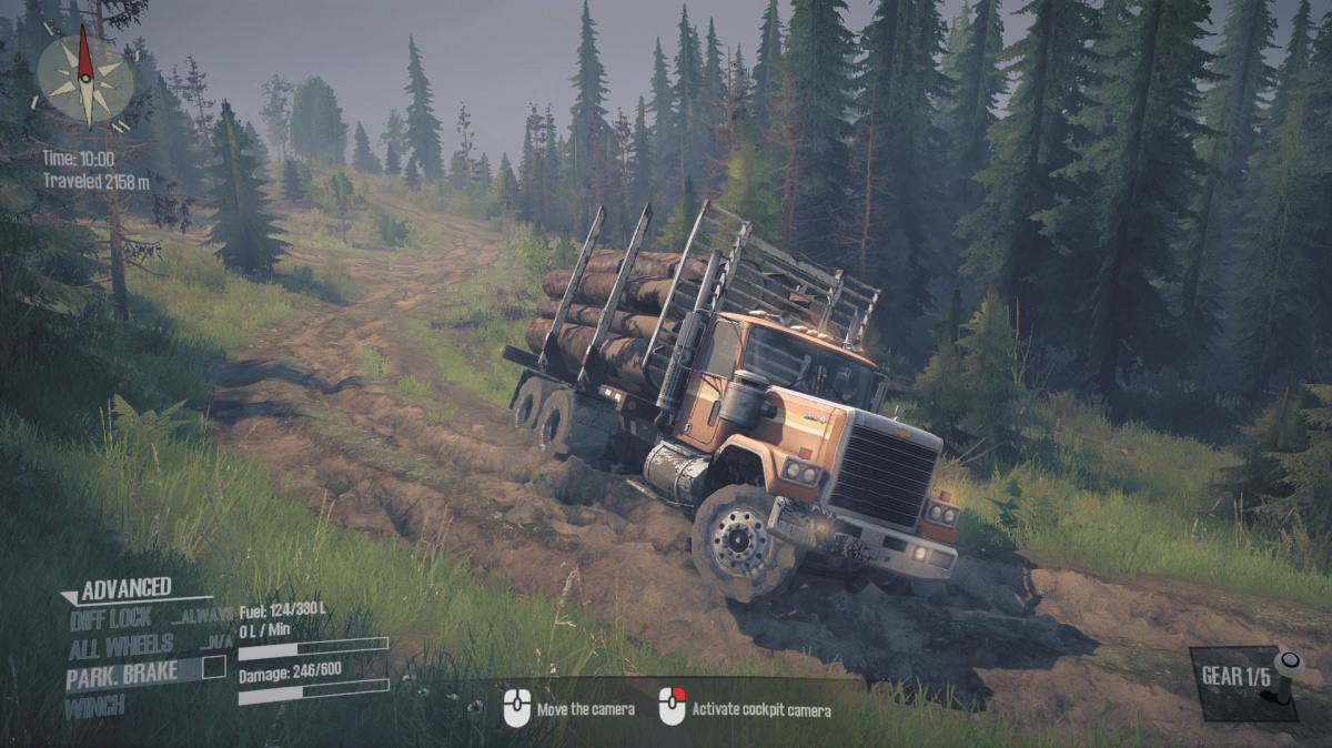 Spintires: MudRunner – American Wilds – recenze