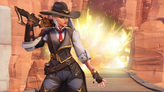 Divoký západ už nakazil i Overwatch, novou hrdinkou je loupeživá Ashe