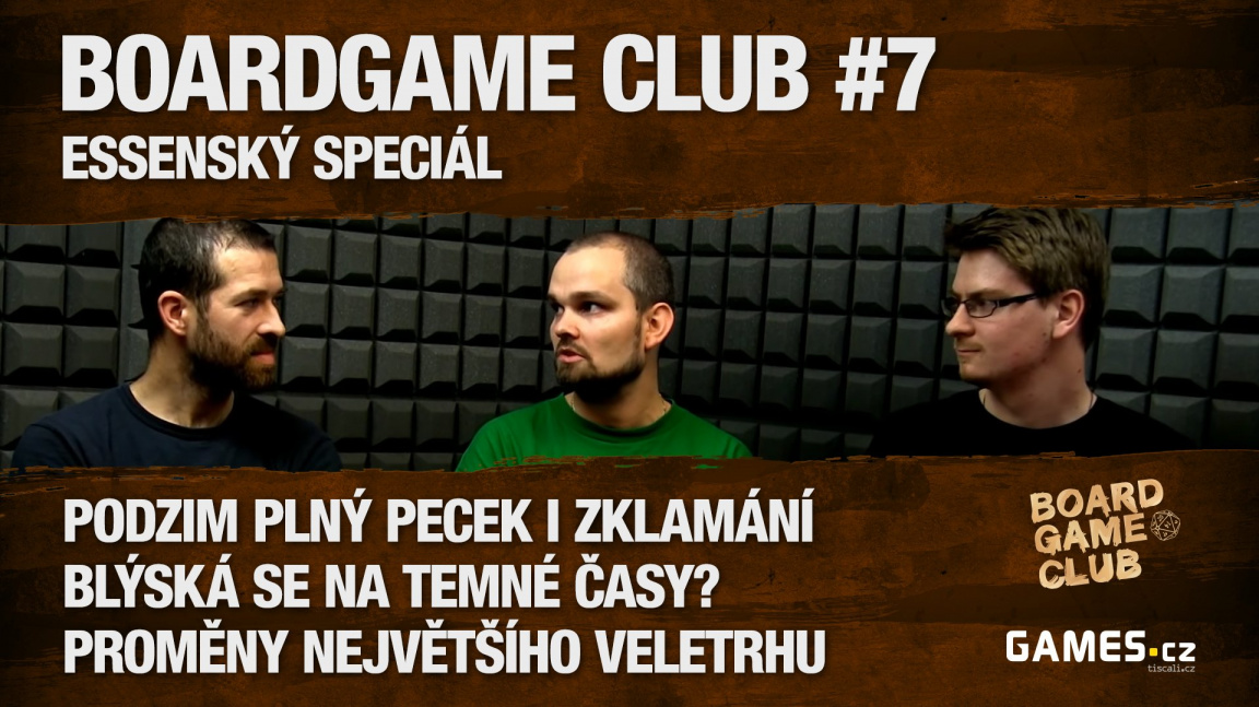 BoardGame Club #7: Essenský speciál s Michalem Suchánkem