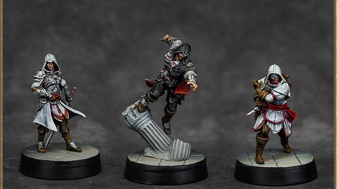 Ezio už řádí na Kickstarteru v deskovce Assassin’s Creed: Brotherhood of Venice