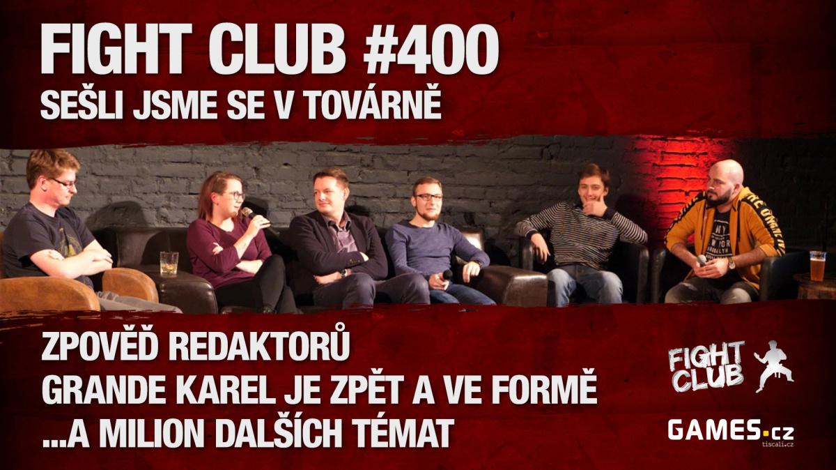 Sledujte záznam jubilejního Fight Clubu #400