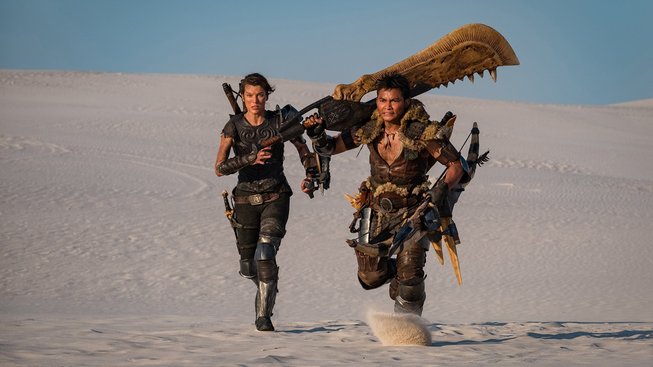 Podívejte se na první fotografie z filmové adaptace Monster Huntera