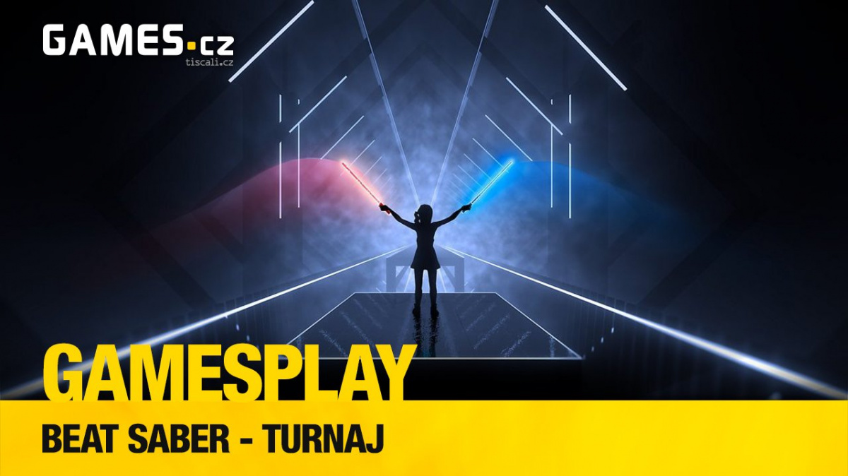 GamesPlay - soupeříme ve virtuálním a rytmickém Beat Saber