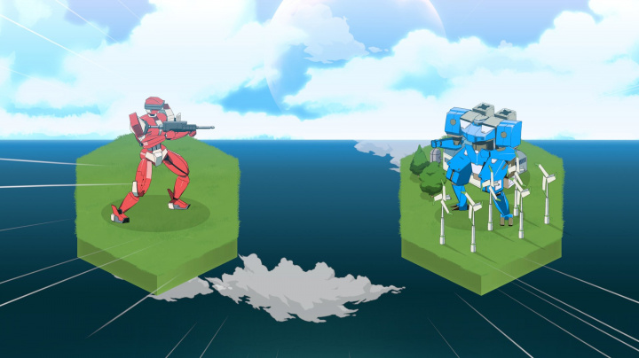 Warborn je tahová strategie ve stylu klasických mecha anime