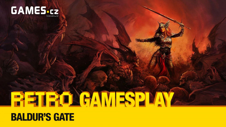 Retro GamesPlay – hrajeme kultovní RPG Baldur’s Gate