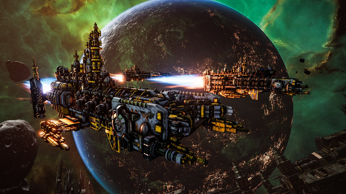 Pro singleplayerovou část Battlefleet Gothic Armada 2 si připravte i stovku hodin