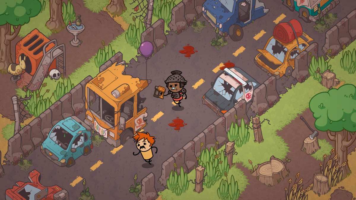 Cyanide & Happiness zasáhla apokalypsa, vyřeší ji battle royale Rapture Rejects