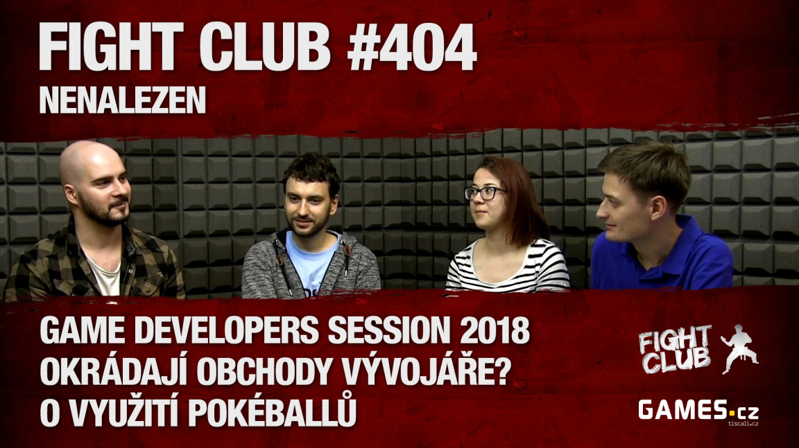 Fight Club #404 o GDS, Steamu a Switchi s Pavlem Barákem
