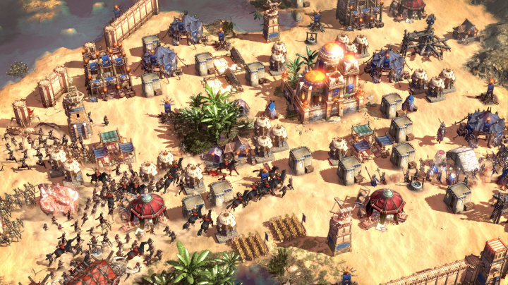 Záběry ze strategie Conan Unconquered se hemží pavouky a tlejícími mrtvolami