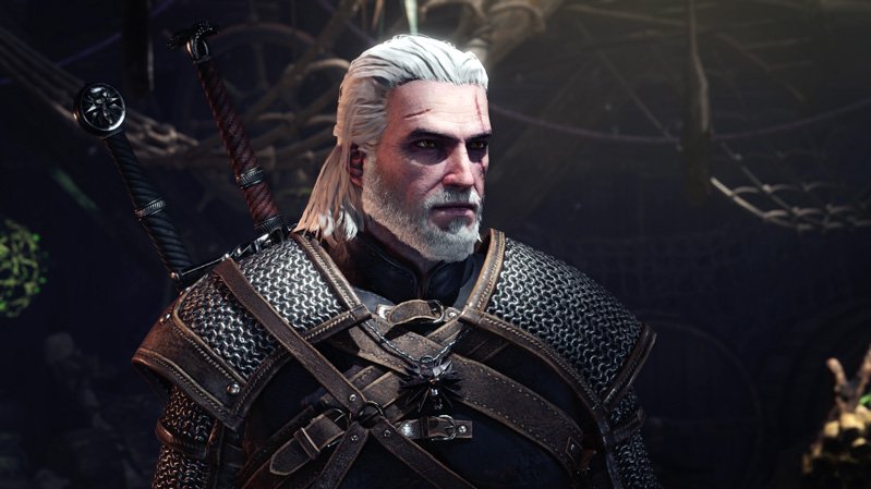 Zaklínač Geralt po bojovce navštíví i Monster Hunter: World