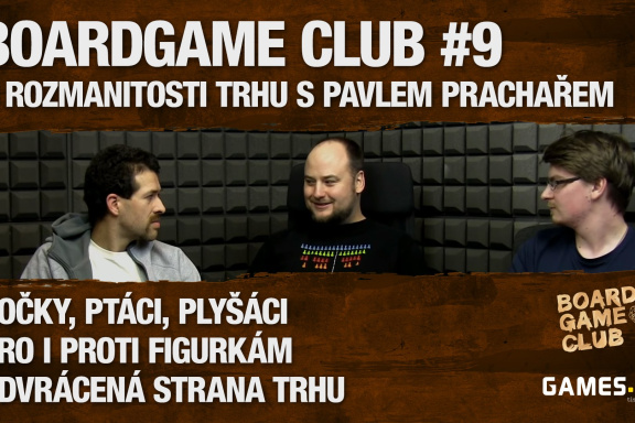 BoardGame Club #9: O rozmanitosti českého trhu s Pavlem „Pogem“ Prachařem