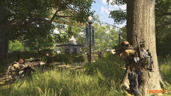 Agenti z The Division 2 řeší v ulicích Washingtonu občanskou válku