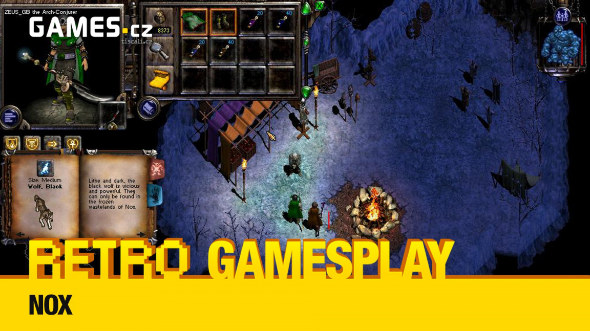 Retro GamesPlay – hrajeme akční RPG Nox