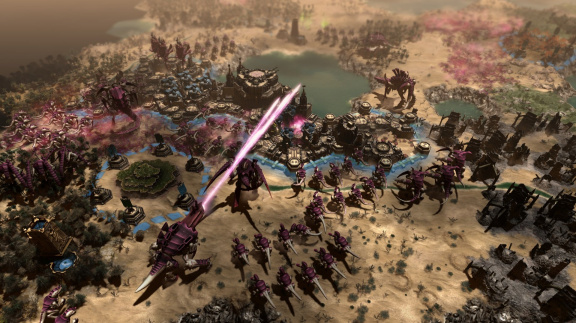 Planetu Gladius ve strategii Relics of War sežerou Tyranidi