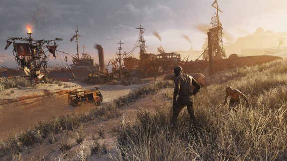 Arťom v postapokalyptickém Rusku Metra Exodus narazí na Mad Maxovu poušť