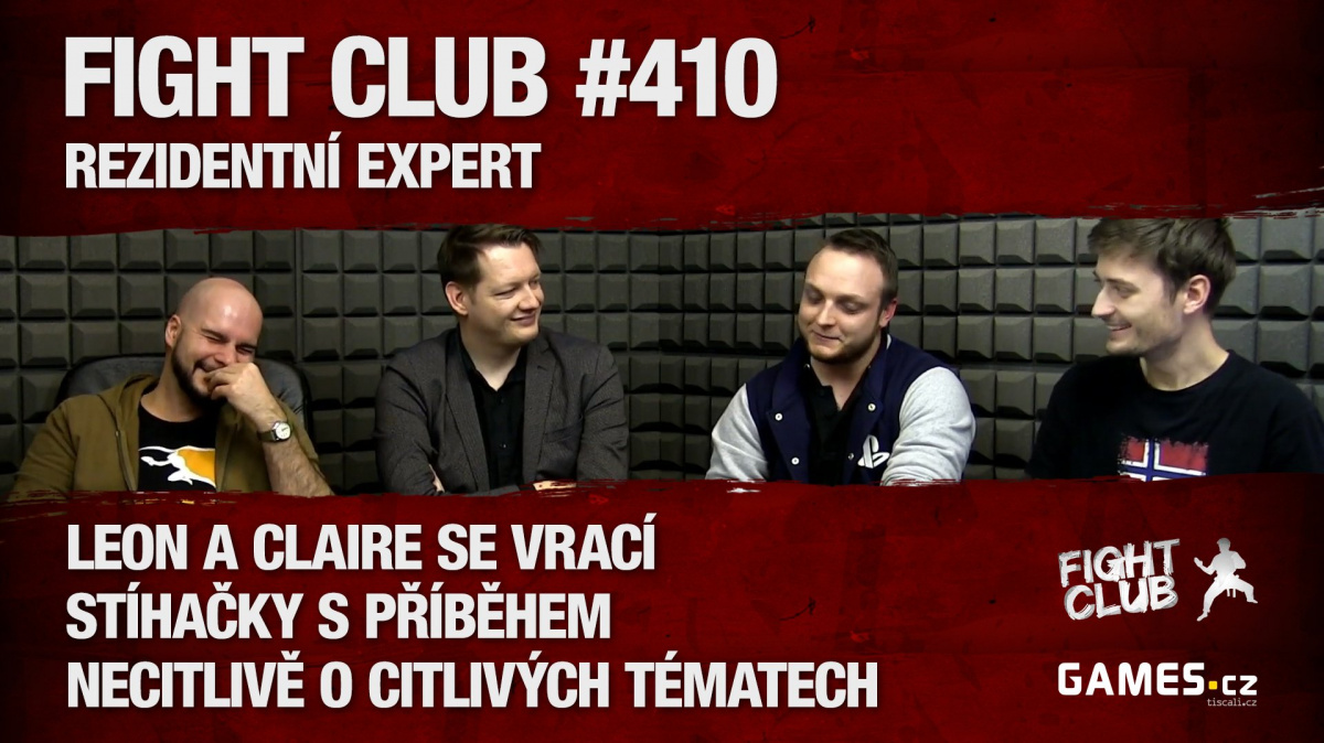 Fight Club #410: S rezidentním expertem Davidem Rynešem