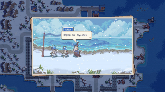 Vyšla pixelartová tahová strategie Wargroove od tvůrců Starbound