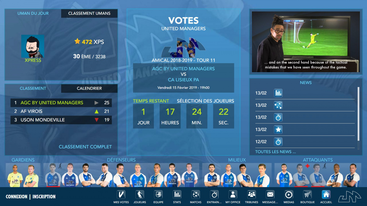 Tisíce fanoušků pomocí aplikace koučují skutečný fotbalový tým