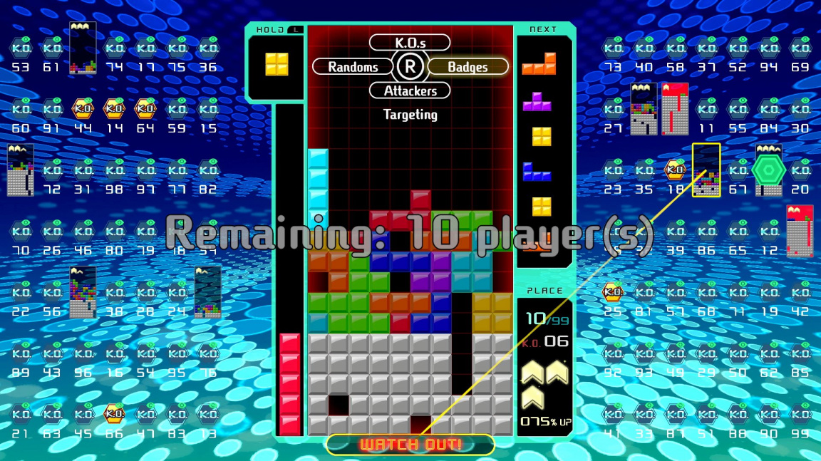 Žánr battle royale se probojoval už i k logickým hrám s žhavou novinkou Tetris 99