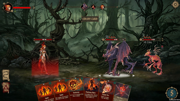 Roguelike RPG Deck of Ashes kombinuje Darkest Dungeon a Slay the Spire