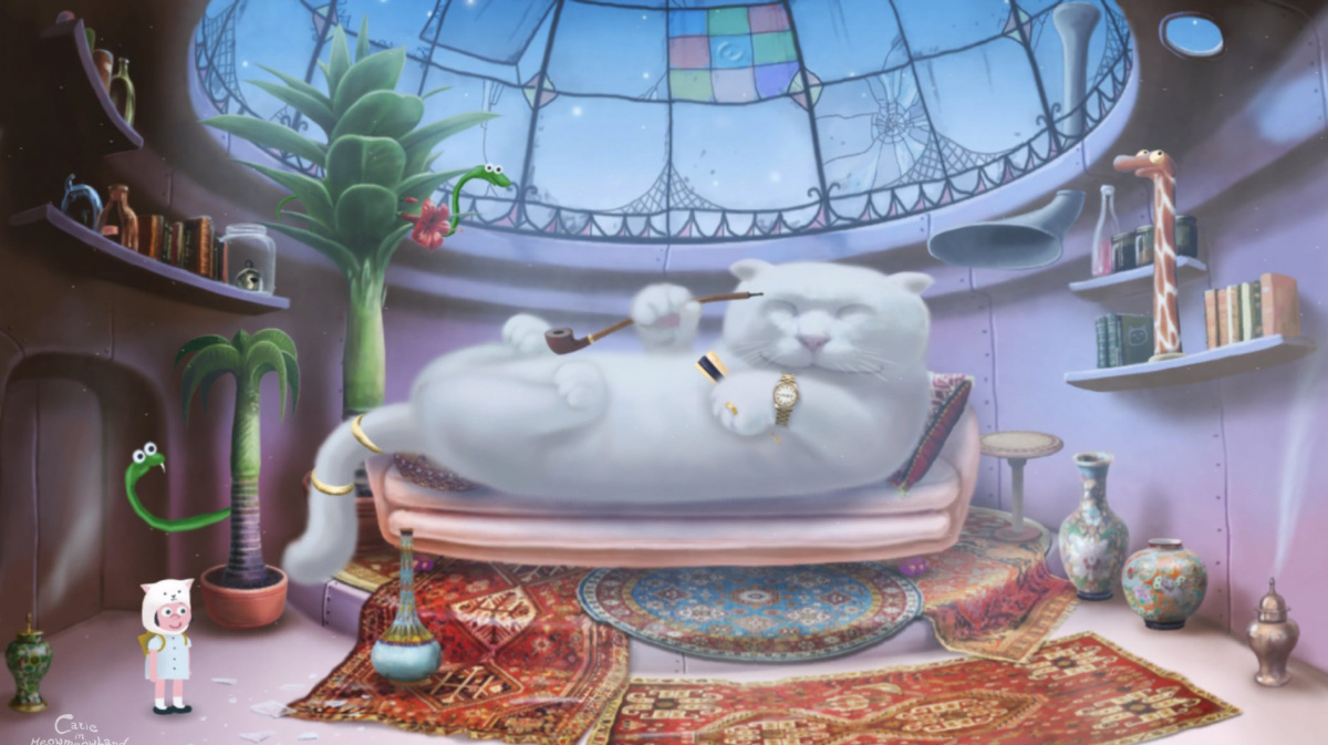 Slovenská adventura Catie in Meowmeowland se inspiruje Samorostem