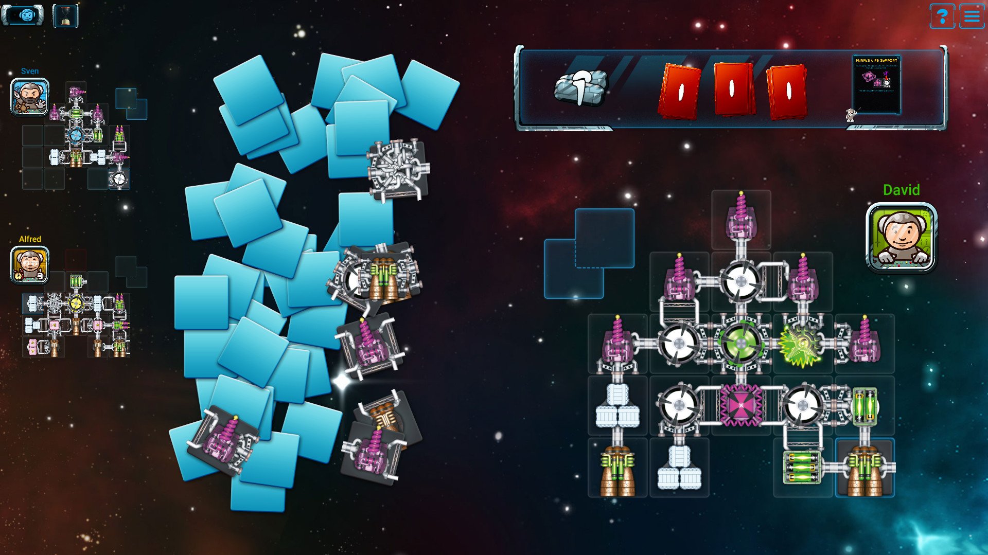 quickly get old galaxy trucker