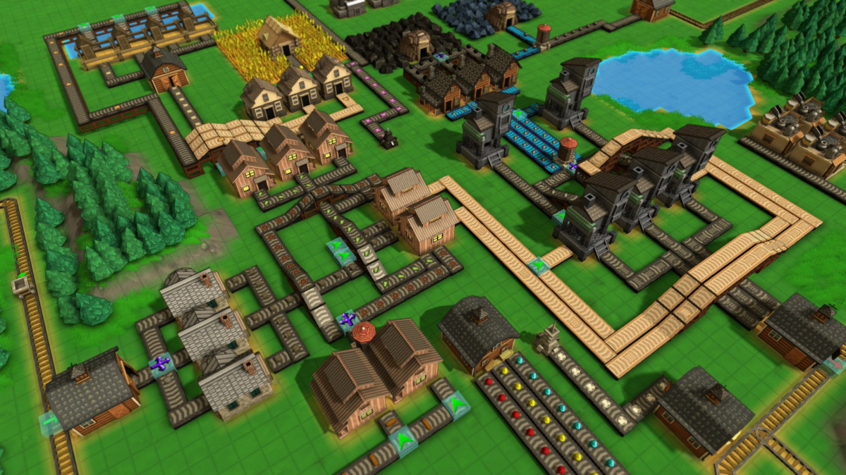 Factoriu se rodí další konkurence v budovatelské strategii Factory Town