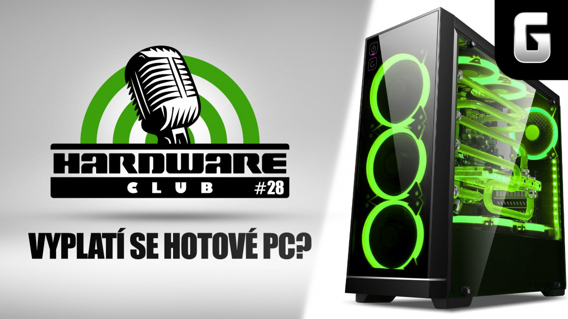 Hardware Club #28: Vyplatí se dnes hotové sestavy z obchodu? Srovnání + naše zkušenosti