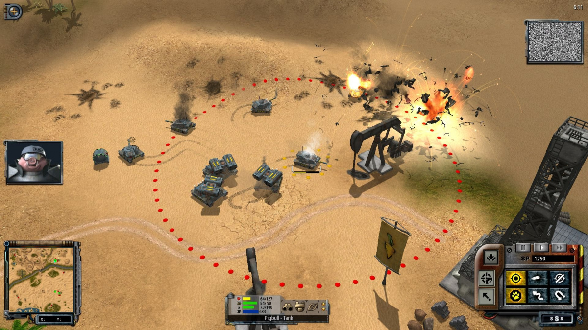 Tvůrci Sudden Strike 4 oživují letitou realtime strategii S.W.I.N.E. s prasaty a králíky