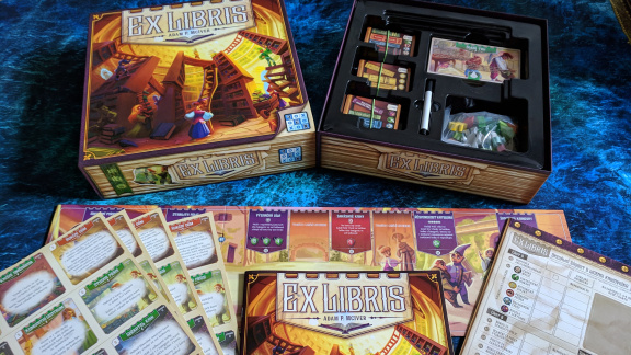 Deskovka Ex Libris: Konečně pořádná hra pro knihomoly