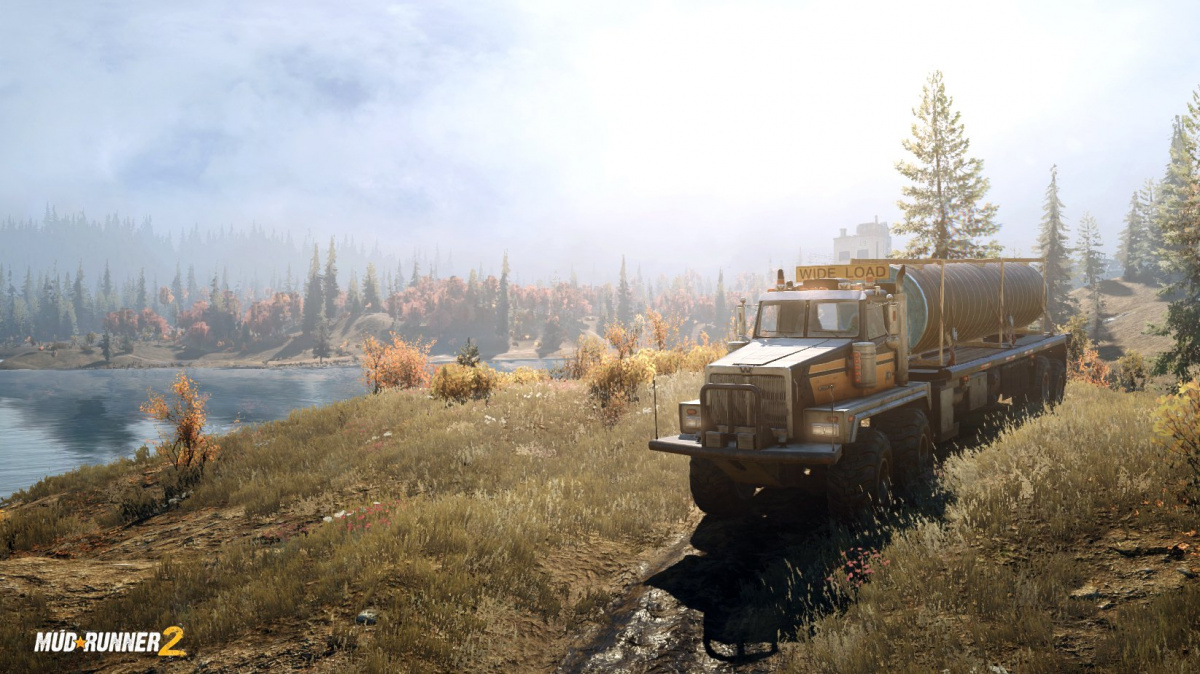 MudRunner 2 odhaluje krásu přírody a těžkých strojů