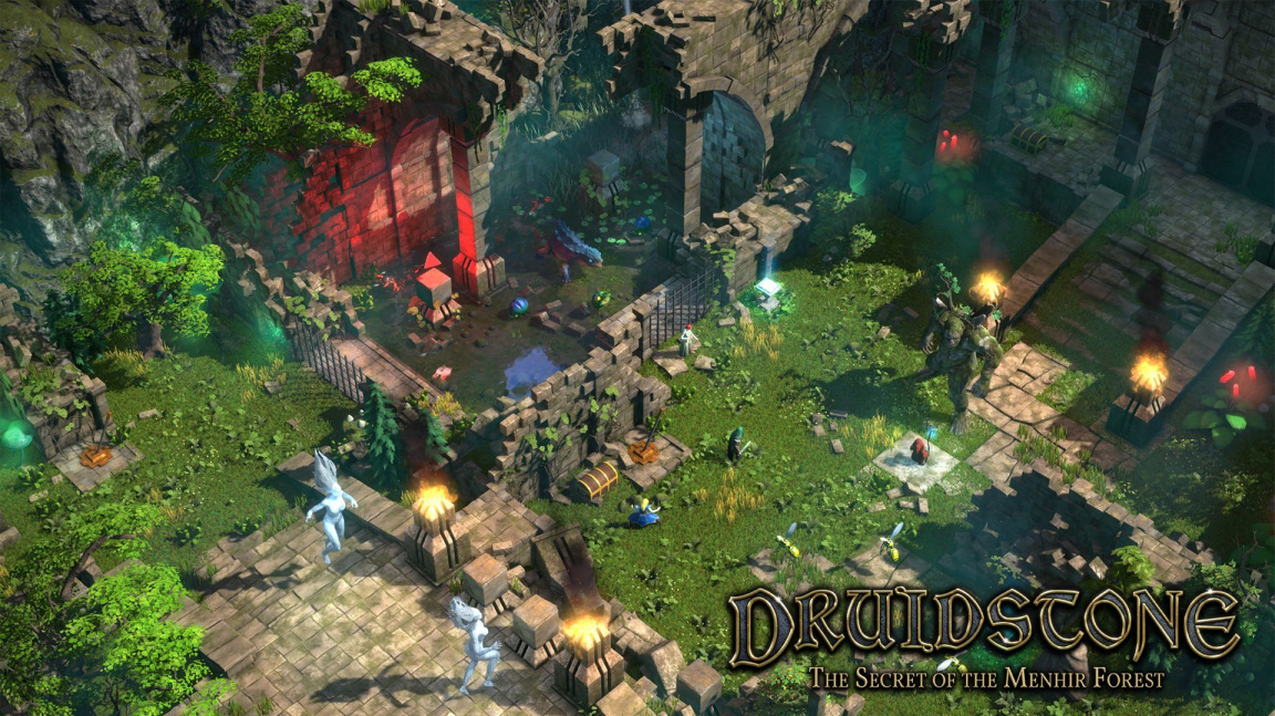 Taktické fantasy RPG Druidstone: The Secret of Menhir Forest je plné soubojů i hádanek