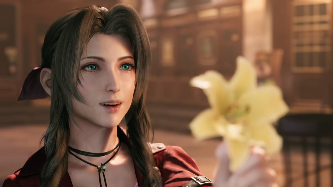 Remake Final Fantasy VII konečně v akci, ve videu se ukázali Cloud i Aerith