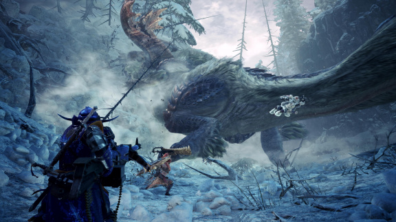 Datadisk Iceborn promění Monster Hunter: World v zamrzlou pustinu