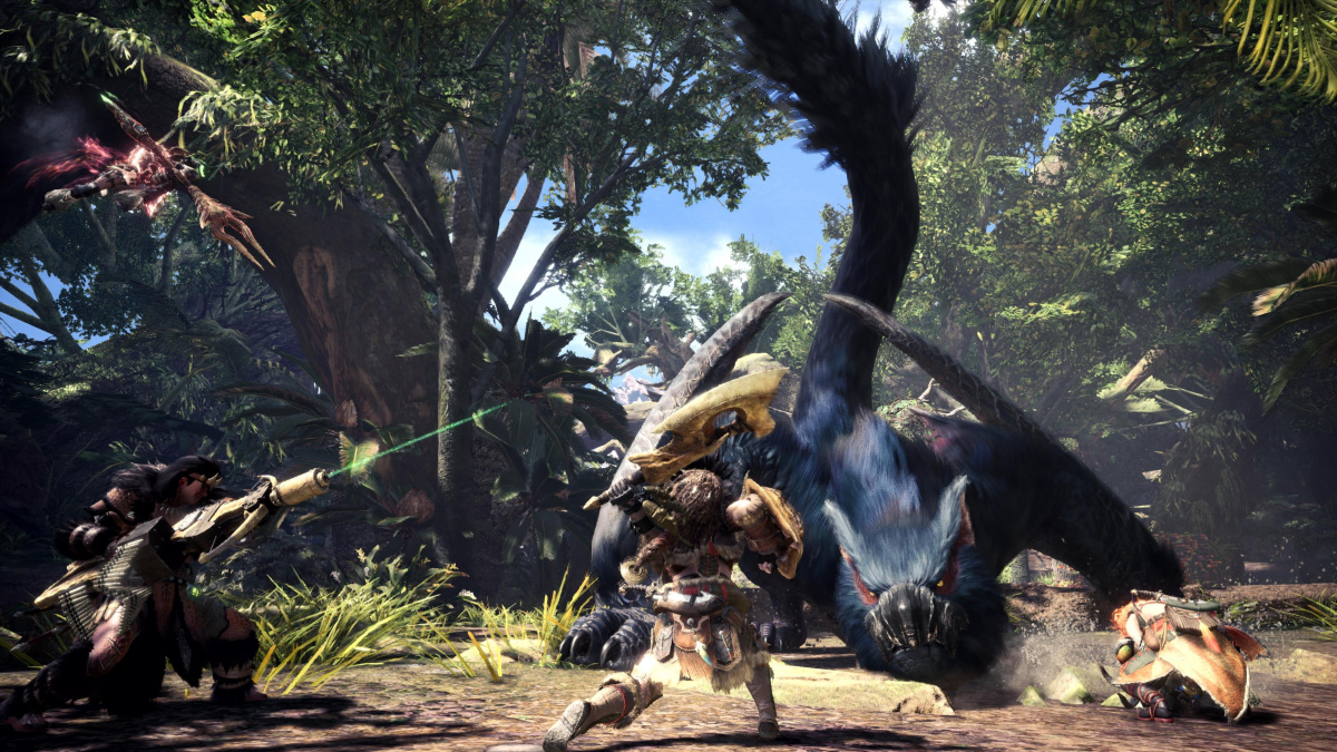 Monster Hunter World se stále prodává jak rohlíky, daří se i Resident Evilu 3