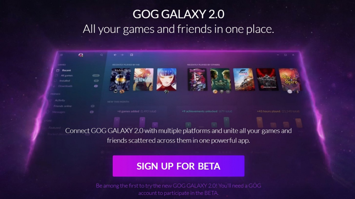 GOG sjednotí všechny vaše hry napříč obchody a platformami do jedné knihovny