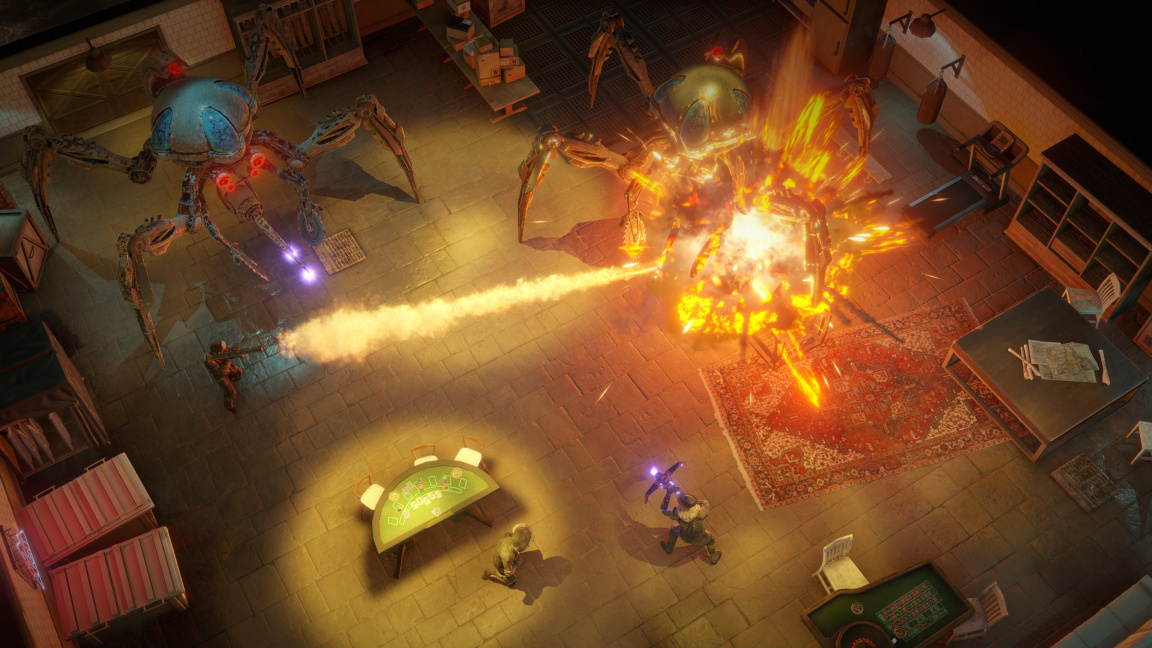Wasteland 3 podporuje pyromany, po nepřátelích střílí kozy a věnuje vám tank