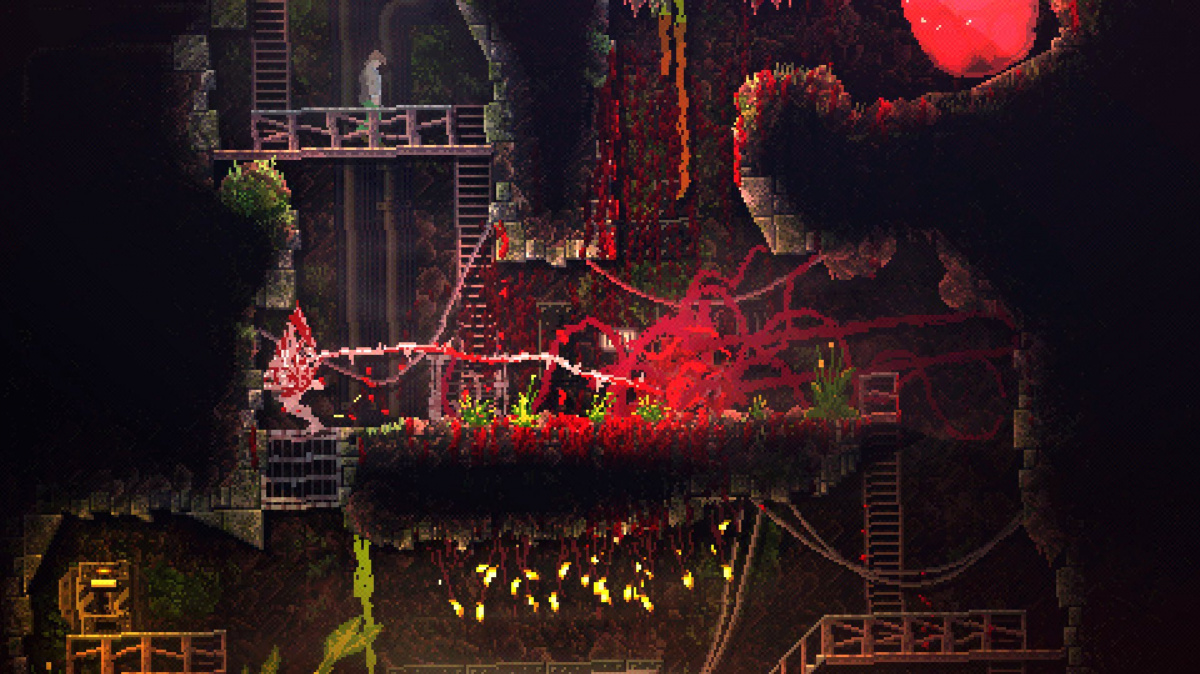 Carrion obrací naruby klasické hororové role. Staňte se blobem na útěku