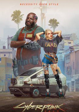 Cyberpunk 2077 plakát