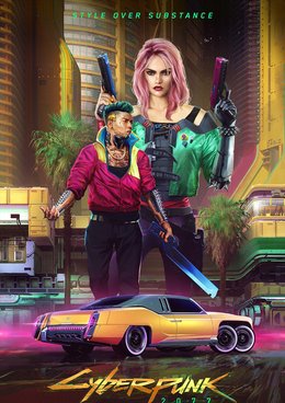 Cyberpunk 2077 plakát
