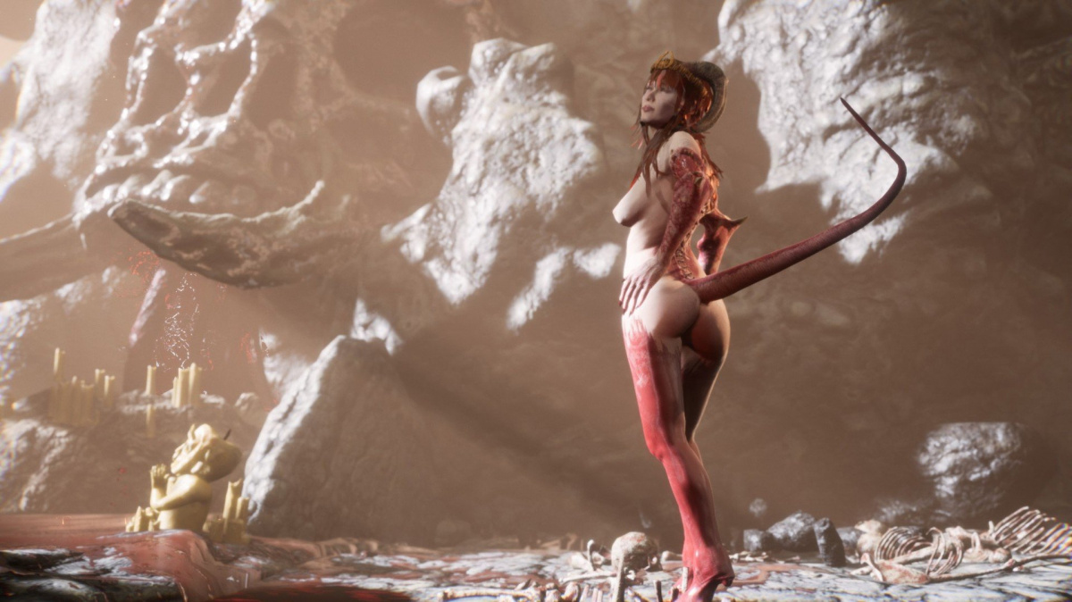 Sukuba ze hry Succubus má vlastní Twitter pro dospělé, kam postuje selfie