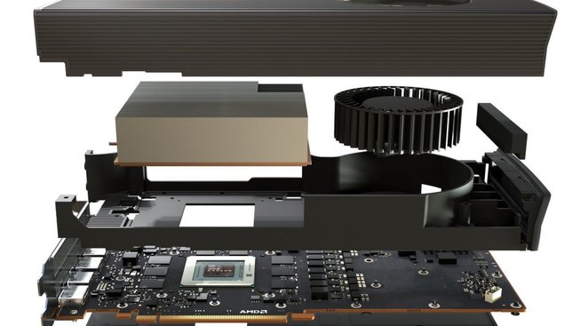 Konstrukce AMD Radeon Navi RX 5700 XT