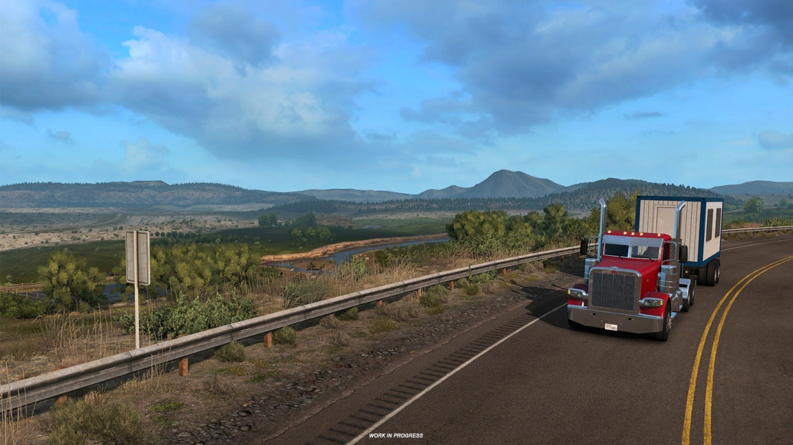 Příští měsíc se v American Truck Simulatoru ohřejete v prosluněném Utahu (pokud nemáte DirectX 9)